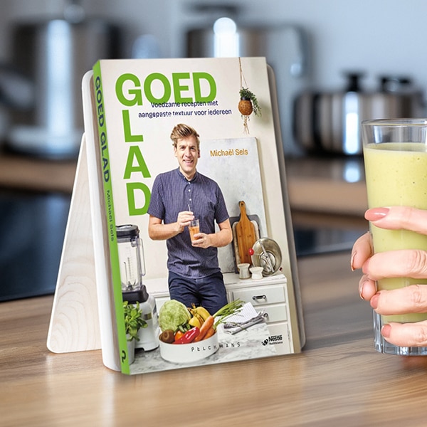 Goed glad receptenboek bij slikproblemen